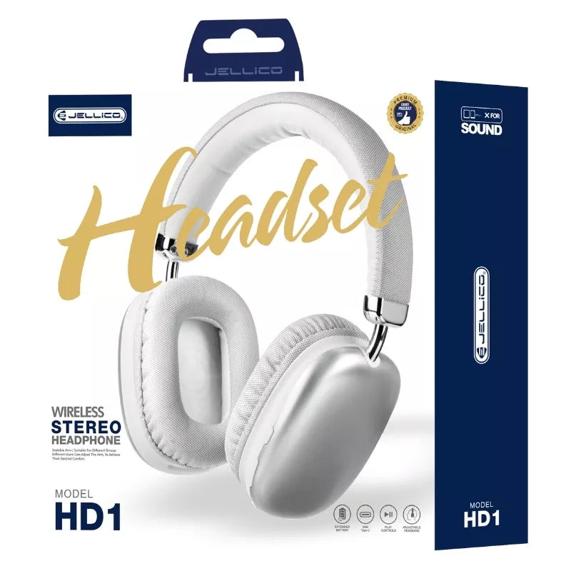 Casque audio sans fil bluetooth JELLICO HD1